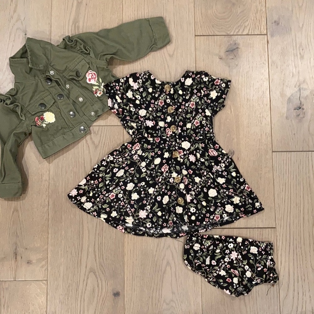 12 month 3 piece dress set